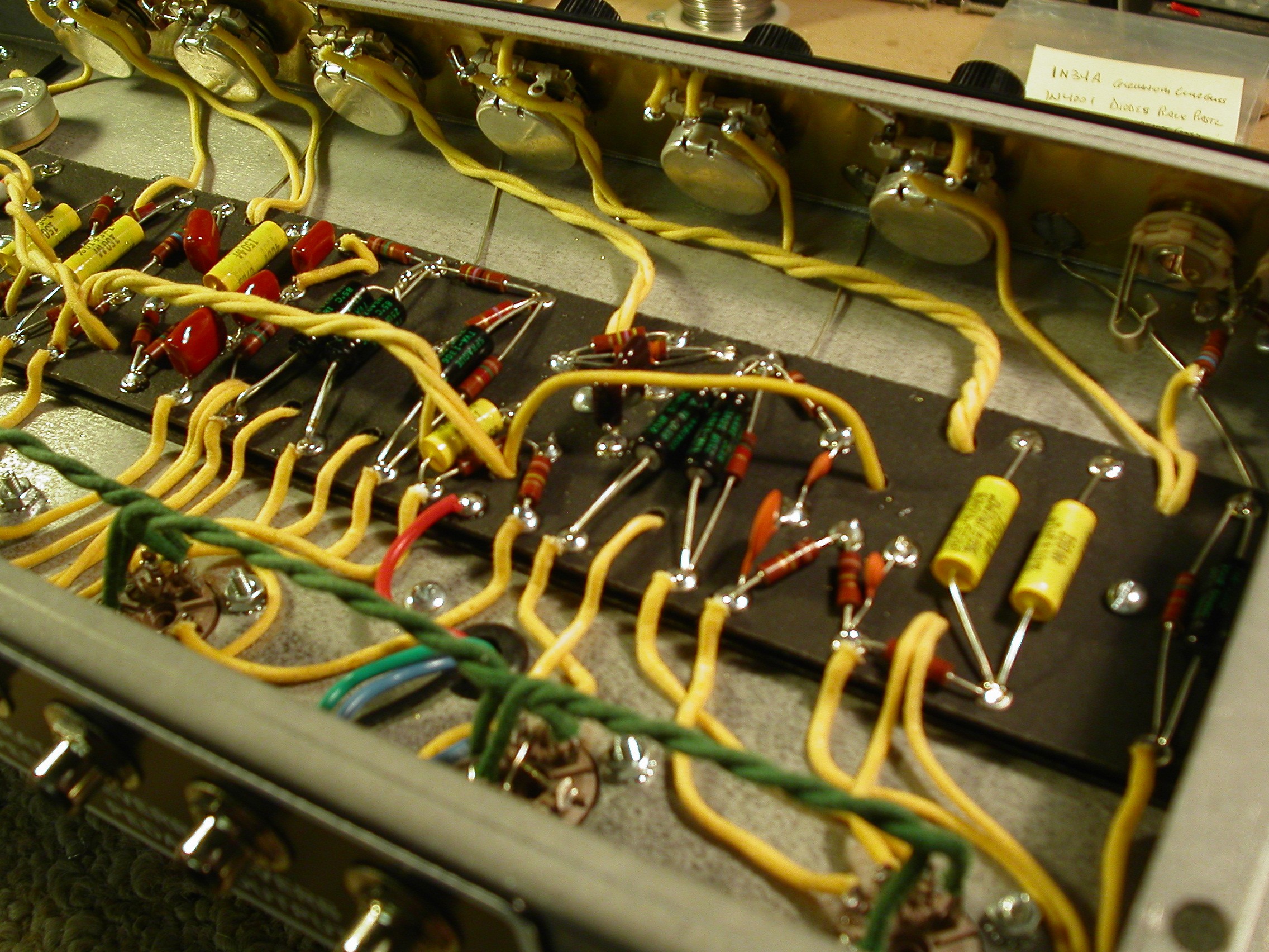 Preamp Tube Gain Factors And Substitution Chart